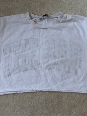 The Bar White Cropped Logo Top
